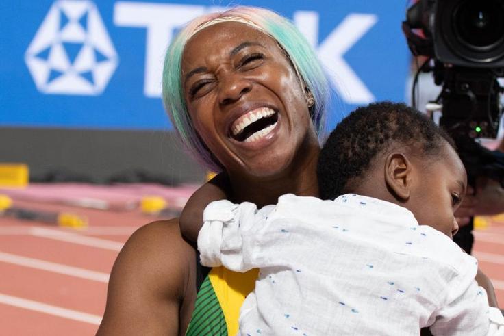 'I'm not a superwoman'- Shelly-Ann Fraser-Pryce makes rare motherhood admission as she applauds her nanny