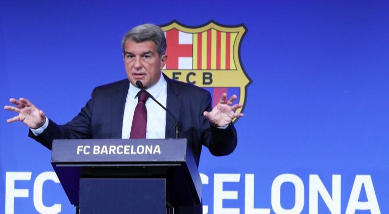 Barcelona president Joan Laporta || Image credit: Imago