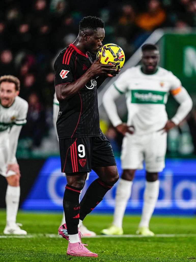 Akor Adams returned from AFCON with a bang for Sevilla.