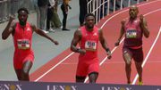 Jereem Richards stuns Noah Lyles to claim New Balance 300m title