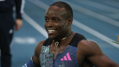 Bullish Omanyala promises fireworks in final after 9.86 finish at Athletics Kenya meet