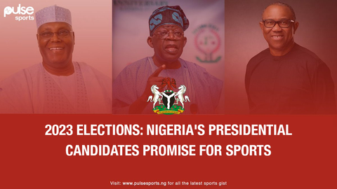 Nigeria's presidential candidates promises for Sports
