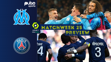Title on the  Line as Marseille host PSG in gameweek 25