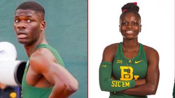 Nathaniel and Uko aim for record-breaking performances at BIG 12 Indoor Championships