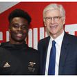 Arsene Wenger speaks glowingly about Bukayo Saka