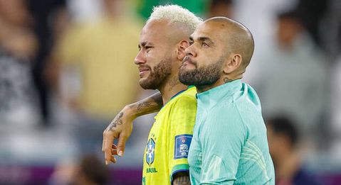 Neymar's father set to 'help' Dani Alves pay ₦1.6bn bail to appeal RAPE conviction