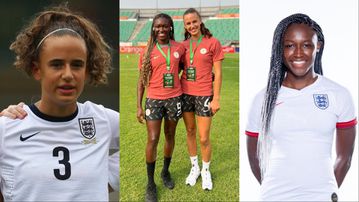 Rinsola Babajide and Ashleigh Plumptre: England stars reunite with Super Falcons of Nigeria