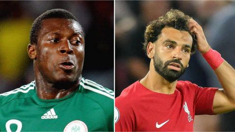 He is not a world class player, Drogba was better — Yakubu Aiyegbeni slams Liverpool's Salah