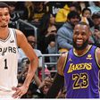In a matchup NBA star LeBron James propels the Lakers to beat Victor Wembanyama and the Spurs.