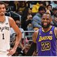 In a matchup NBA star LeBron James propels the Lakers to beat Victor Wembanyama and the Spurs.