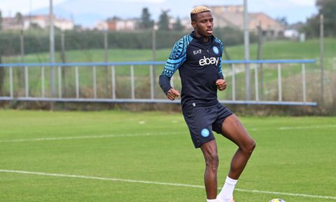 Osimhen: Napoli bolstered by striker’s return to group training ahead of Cagliari trip