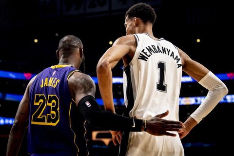 LeBron James and Victor Wembanyama duel as Lakers beat Spurs