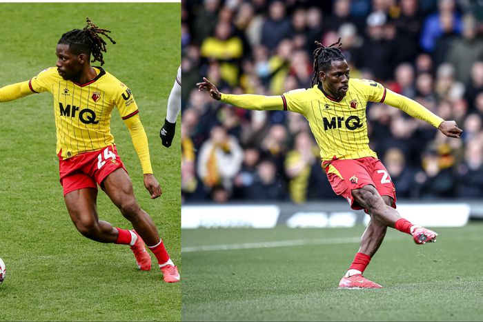 In a derby clash, Super Eagles hopeful Tom Dele-Bashiru bags a penalty as Watford beat Luton Town 2-0.