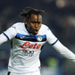 EMPOLI, Feb. 24, 2025 -- Atalanta s Ademola Lookman celebrates his second goal during a Serie A football match between Empoli and Atalanta in Empoli, Italy, Feb. 23, 2025. (Photo by Xinhua)