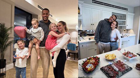 Full-blooded Nigerians - William Troost-Ekong shows off family