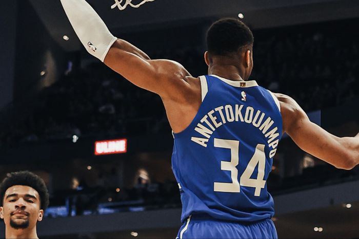 Nigerian Freak Giannis Antetokounmpo bags double-double to power Milwaukee Bucks to beat Miami Heat.