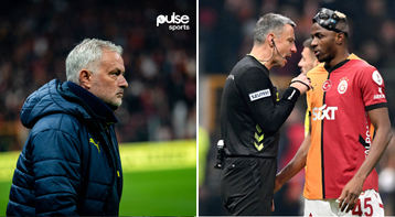 Osimhen’s gesture that got Mourinho yellow carded in fiery Istanbul derby revealed