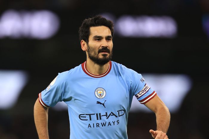 Manchester City midfielder Ilkay Gundogan
