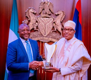 Buhari praises Dare's accomplishments in sports