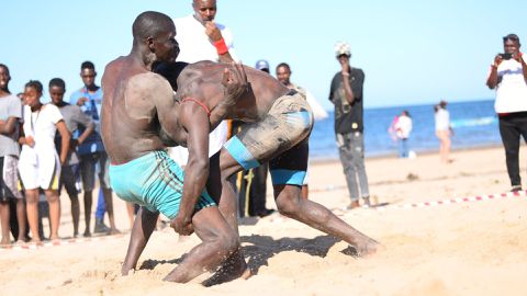 Obscure wrestler Mathayo Mahabila plots big for African Beach Games