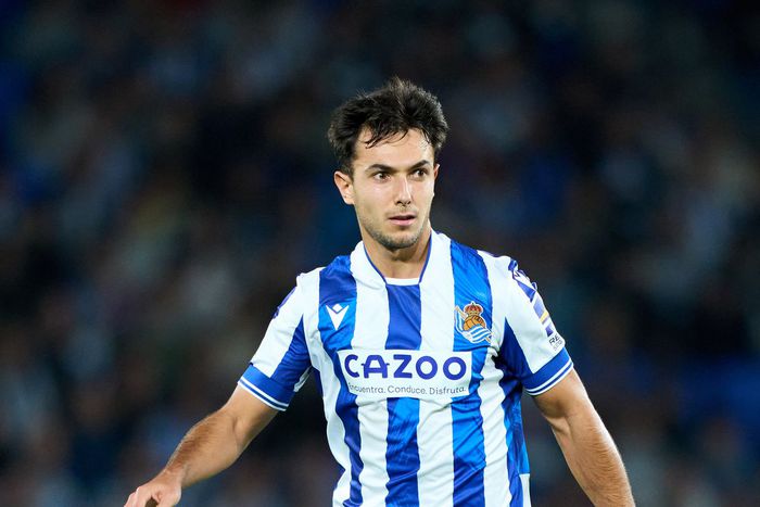 Real Sociedad midfielder Martin Zubimendi