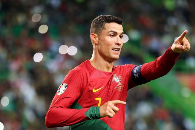 Cristiano Ronaldo of Portugal.