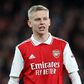 Oleksandr Zinchenko of Arsenal during the UEFA Europa League match at the Emirates Stadium.