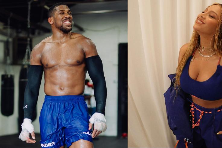 Anthony Joshua teases date with Beyonce