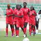 Harambee Starlets training at the Nyayo National Stadium.