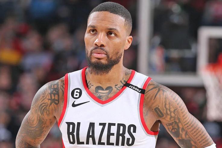Portland Trailblazers star Damian Lillard