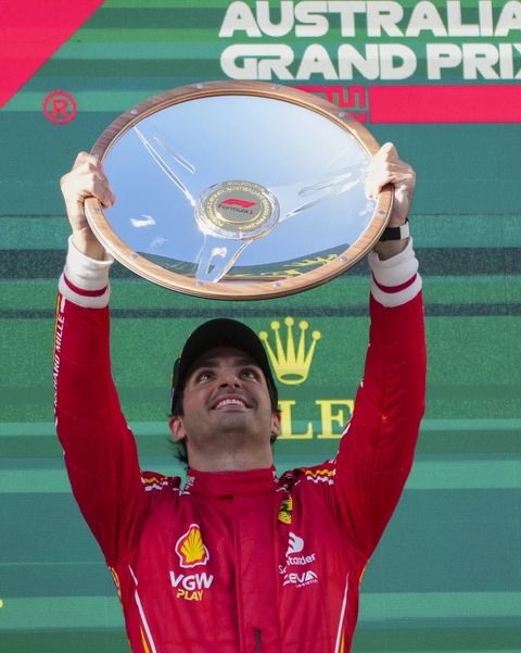 Ferrari’s Carlos Sainz won the 2024 Australian GP