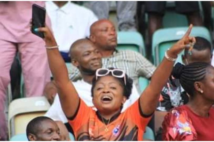 Akwa United fans enjoyed the shocking win against Plateau United.
