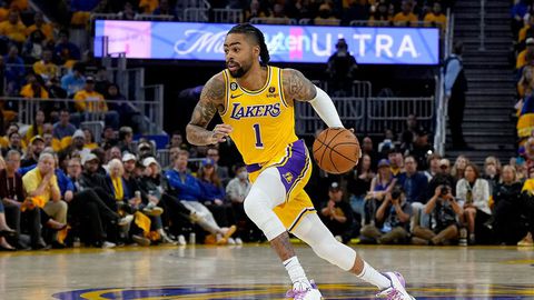 NBA: D'Angelo Russell enters Lakers history books with historic shooting night