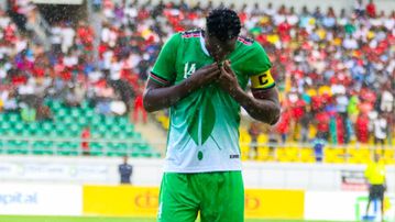 Michael Olunga: Harambee Stars captain inching closer to becoming Kenya's all-time top scorer