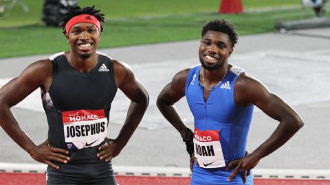 Noah Lyles' younger brother shows fans a glimpse of his training ahead of the Texas Relays