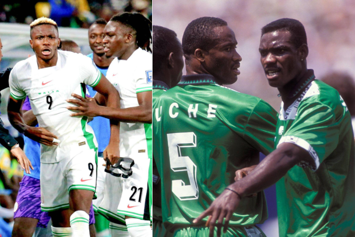 Eguavoen drew comparisons between Super Eagles sets || Image credit: Imago