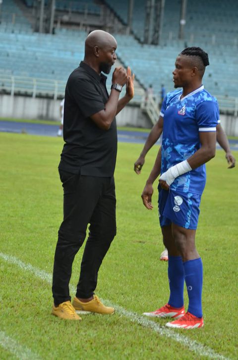 Finidi George and his Rivers United are being grilled by the fans after shocking collapse.