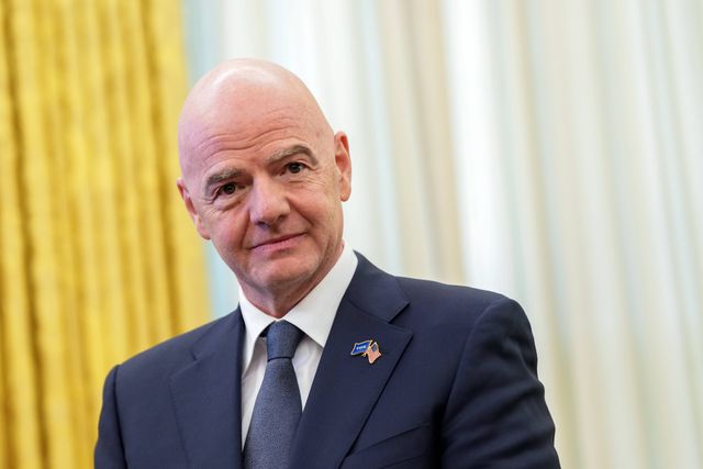 FIFA president Gianni Infantino. Photo. Imago
