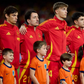 Dean Huijsen of Spain looks on prior the UEFA Nations League quarterfinal leg two match between Spain and Netherlands at Mestalla Stadium on March 23, 2025 in Valencia, Spain. (Photo by Jose Torres Photo Players Images Magara Press)