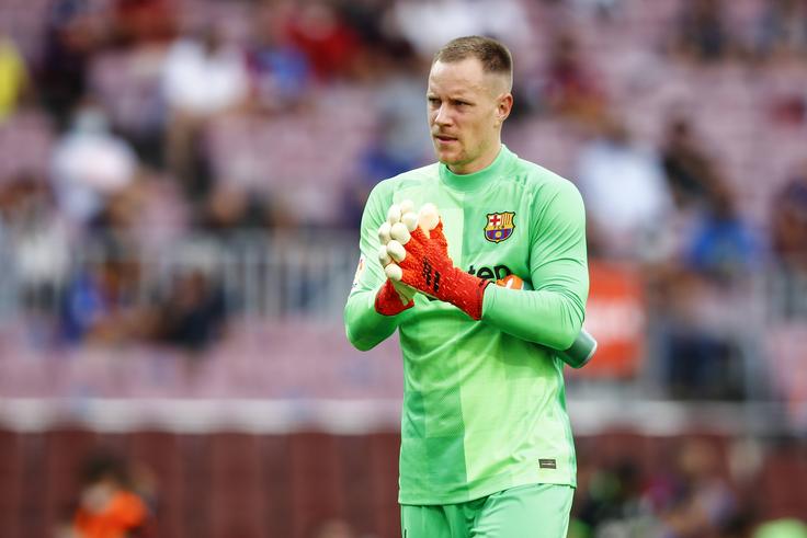 Barcelona goalkeeper Marc-Andre ter Stegen