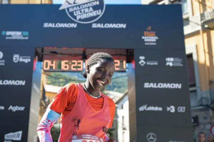 Kenyan marathoner Esther Chesang