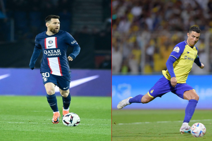 Lionel Messi and Cristiano Ronaldo