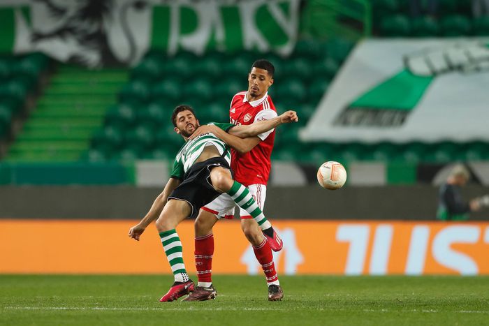 William Saliba got injured against Sporting CP