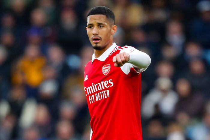 Arsenal defender William Saliba.
