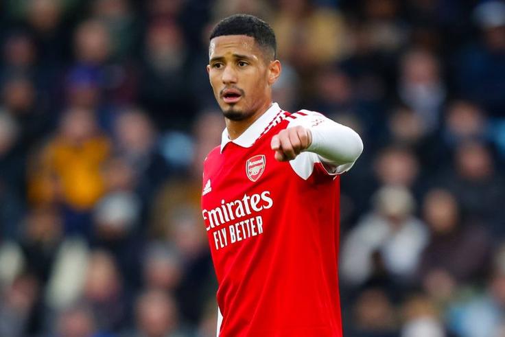 Arsenal defender William Saliba.