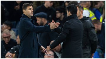 Mikel Arteta sympathises with Pochettino after stripping Chelsea at the Emirates