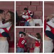 Arsenal couple kissed to celebrate Arsenal's win