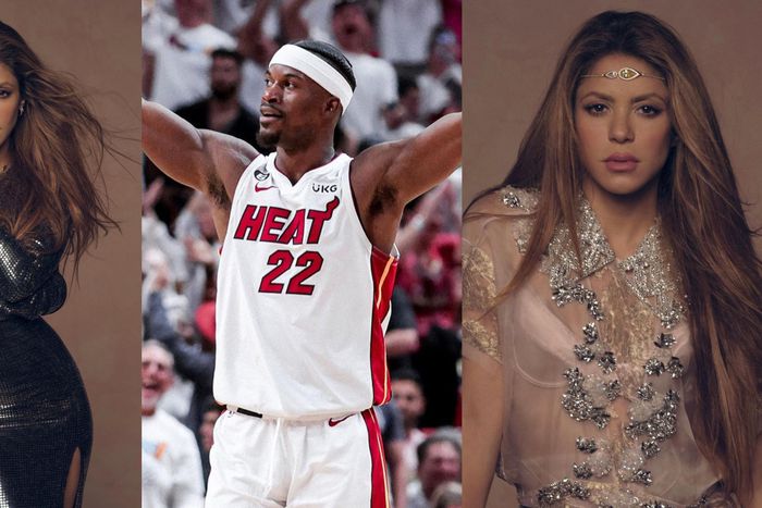 According to a Friday story from US Weekly, Miami Heat star Jimmy Butler and singer Shakira are dating but are still taking it slow.