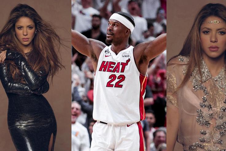 According to a Friday story from US Weekly, Miami Heat star Jimmy Butler and singer Shakira are dating but are still taking it slow.
