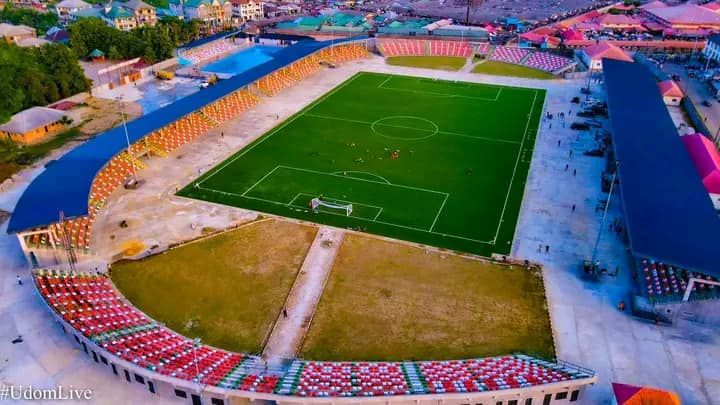 The new Uyo Township Stadium